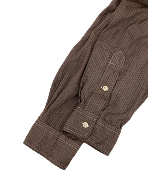POLO RALPH LAUREN（ポロ・ラルフローレン）POLO RALPH LAUREN (ポロ・ラルフローレン) ボタンダウンシャツ ブラウン サイズ:Lの古着・服飾アイテム