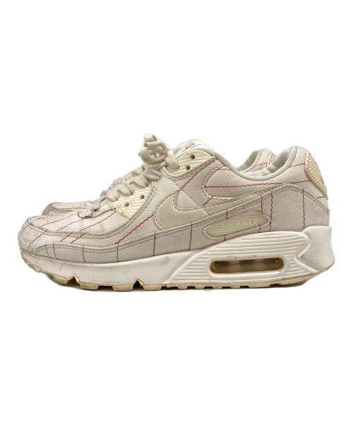 NIKE（ナイキ）NIKE (ナイキ) AIR MAX90 レッド×アイボリー サイズ:26の古着・服飾アイテム