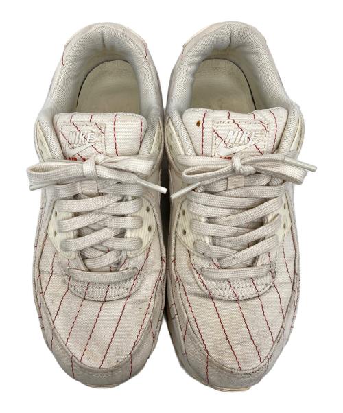 NIKE（ナイキ）NIKE (ナイキ) AIR MAX90 レッド×アイボリー サイズ:26の古着・服飾アイテム