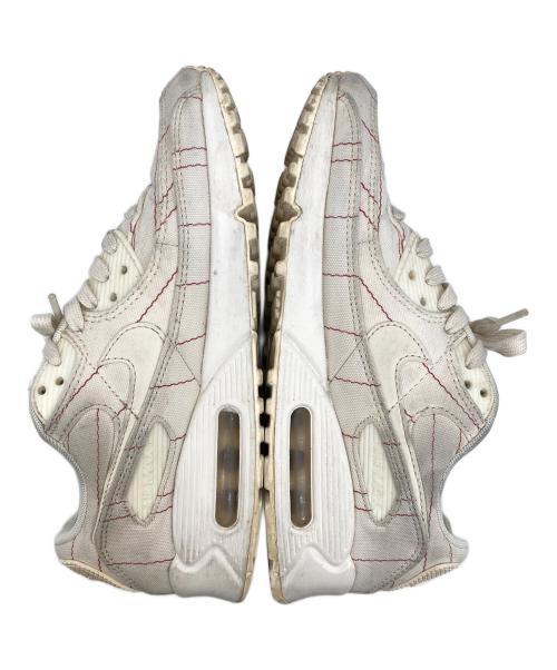 NIKE（ナイキ）NIKE (ナイキ) AIR MAX90 レッド×アイボリー サイズ:26の古着・服飾アイテム