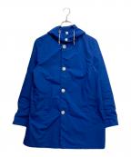 Traditional Weatherwearトラディショナルウェザーウェア）の古着「リバーシブルフーテッドジャケット」｜ブルー