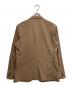 BEAUTY&YOUTH (ビューティーアンドユース) “TORAY” CRSPY/PE 2B ジャケット ブラウン サイズ:L：5000円