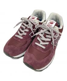 NEW BALANCE（ニューバランス）の古着「ローカットスニーカー」｜エンジ