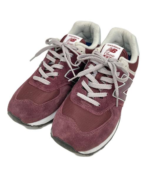 NEW BALANCE（ニューバランス）NEW BALANCE (ニューバランス) ローカットスニーカー エンジ サイズ:28の古着・服飾アイテム
