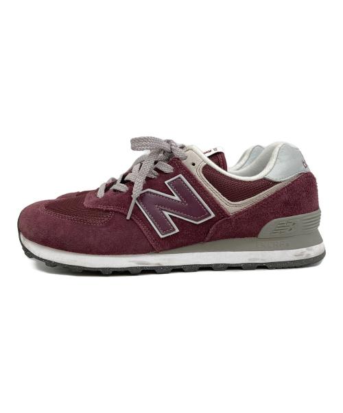 NEW BALANCE（ニューバランス）NEW BALANCE (ニューバランス) ローカットスニーカー エンジ サイズ:28の古着・服飾アイテム