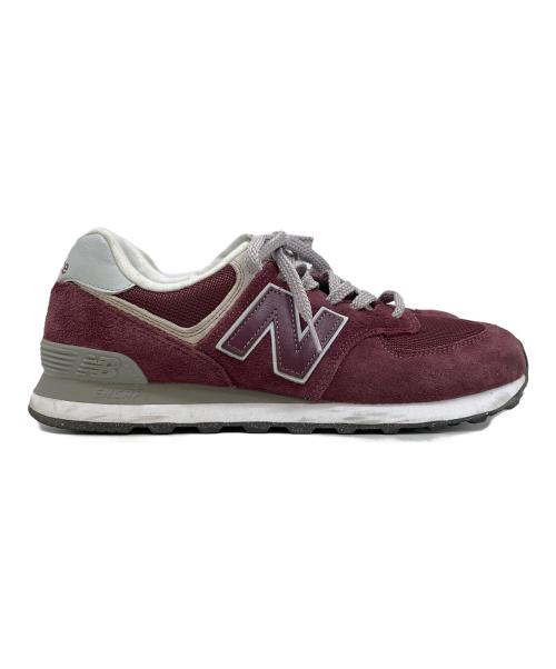 NEW BALANCE（ニューバランス）NEW BALANCE (ニューバランス) ローカットスニーカー エンジ サイズ:28の古着・服飾アイテム
