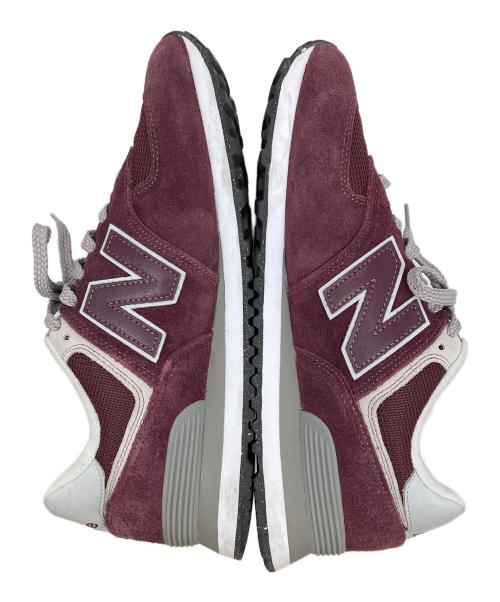 NEW BALANCE（ニューバランス）NEW BALANCE (ニューバランス) ローカットスニーカー エンジ サイズ:28の古着・服飾アイテム
