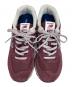 中古・古着 NEW BALANCE (ニューバランス) ローカットスニーカー エンジ サイズ:28：7000円