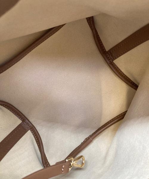 CHRISTIAN VILLA（クリスチャンヴィラ）CHRISTIAN VILLA (クリスチャンヴィラ) TENESSE BAG ブラウンの古着・服飾アイテム