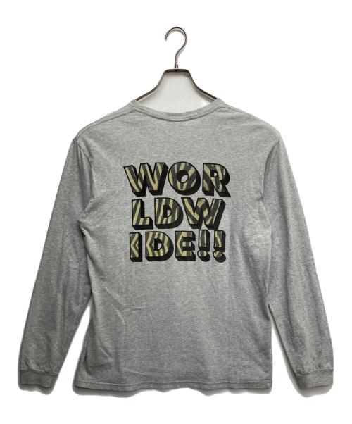 stussy（ステューシー）stussy (ステューシー) ロングスリーブTシャツ グレー サイズ:Lの古着・服飾アイテム