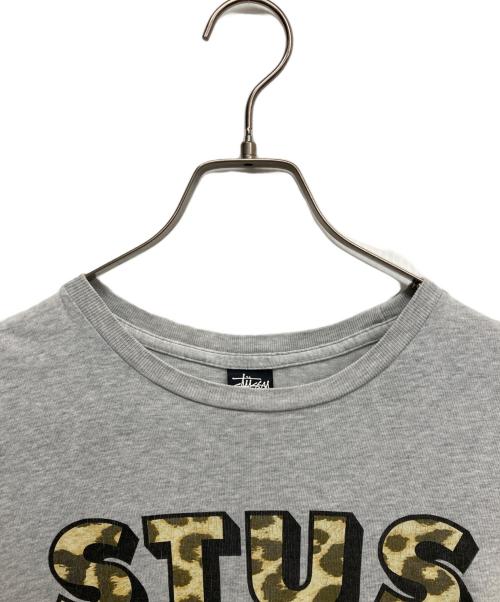 stussy（ステューシー）stussy (ステューシー) ロングスリーブTシャツ グレー サイズ:Lの古着・服飾アイテム