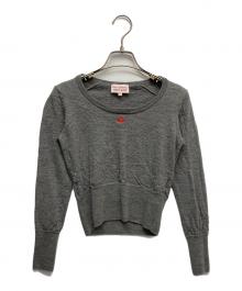 Vivienne Westwood（ヴィヴィアンウエストウッド）の古着「薄手ニット」｜グレー