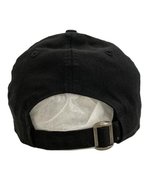 New Era（ニューエラ）New Era (ニューエラ) Saint Laurent Paris (サンローランパリ) ロゴ刺繍キャップ ブラックの古着・服飾アイテム