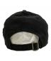 中古・古着 New Era (ニューエラ) Saint Laurent Paris (サンローランパリ) ロゴ刺繍キャップ ブラック：20000円