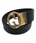 GUCCIグッチ）の古着「GGロゴルベルト」｜ブラック