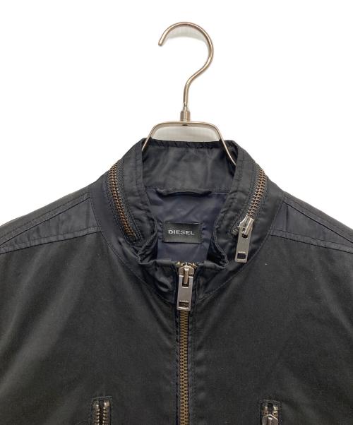 DIESEL（ディーゼル）DIESEL (ディーゼル) y2k ジップアップジャケット ブラック サイズ:Mの古着・服飾アイテム