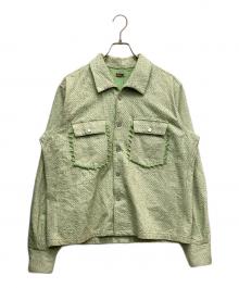 RANDY（ランディー）の古着「VOICE DENIM SHIRT」｜グリーン