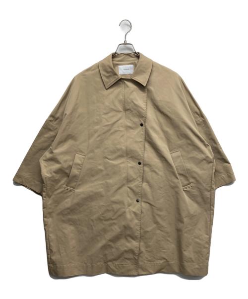 FRAMeWORK（フレームワーク）FRAMeWORK (フレームワーク) 撥水ポンチョトレンチコート ベージュ サイズ:38の古着・服飾アイテム