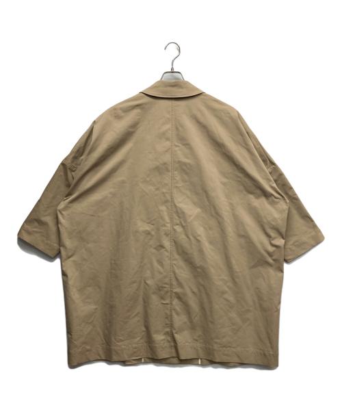 FRAMeWORK（フレームワーク）FRAMeWORK (フレームワーク) 撥水ポンチョトレンチコート ベージュ サイズ:38の古着・服飾アイテム