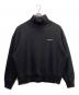 ADER error（アーダーエラー）の古着「ハイネックリブスウェット」｜ブラック