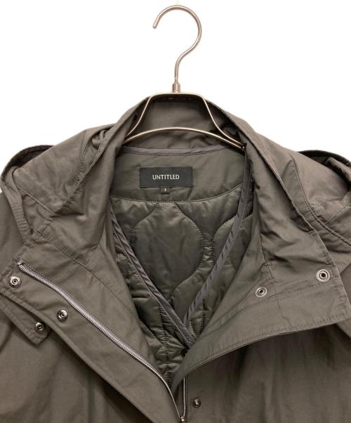 UNTITLED（アンタイトル）UNTITLED (アンタイトル) 3WAYマウンテンパーカ グリーン サイズ:3の古着・服飾アイテム