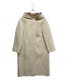 theory（セオリー）の古着「アルパカ混コート」｜ベージュ