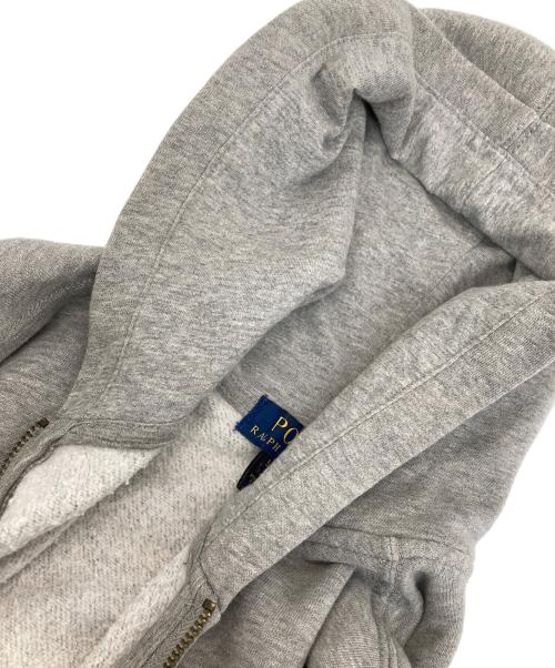 POLO RALPH LAUREN（ポロ・ラルフローレン）POLO RALPH LAUREN (ポロ・ラルフローレン) ジップパーカー グレー サイズ:Lの古着・服飾アイテム