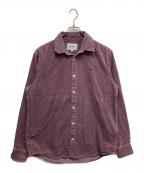 Carhartt WIPカーハート ワーク イン プログレス）の古着「L/S MADISON CORD SHIRT」｜パープル