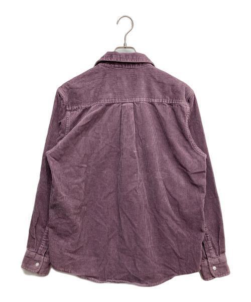 Carhartt WIP（カーハート ワーク イン プログレス）CARHARTT WIP (カーハート ワーク イン プログレス) L/S MADISON CORD SHIRT パープル サイズ:Mの古着・服飾アイテム