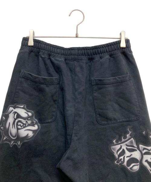 X-LARGE（エクストララージ）X-LARGE (エクストララージ) AIRBRUSH SWEAT PANTS ブラック サイズ:Mの古着・服飾アイテム