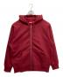 Supreme（シュプリーム）の古着「Lakshmi Zip Up Hooded Sweatshirt」｜レッド