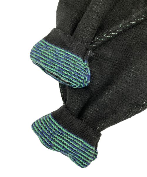 X-LARGE（エクストララージ）X-LARGE (エクストララージ) ZIP UP HOODED KNIT ブラック サイズ:Lの古着・服飾アイテム