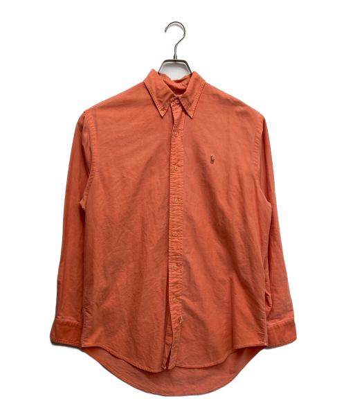 RALPH LAUREN（ラルフローレン）RALPH LAUREN (ラルフローレン) ボタンダウンシャツ　長袖シャツ　シャツ オレンジ サイズ:15 1/2の古着・服飾アイテム