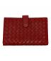 BOTTEGA VENETA（ボッテガベネタ）の古着「2つ折り財布」｜レッド