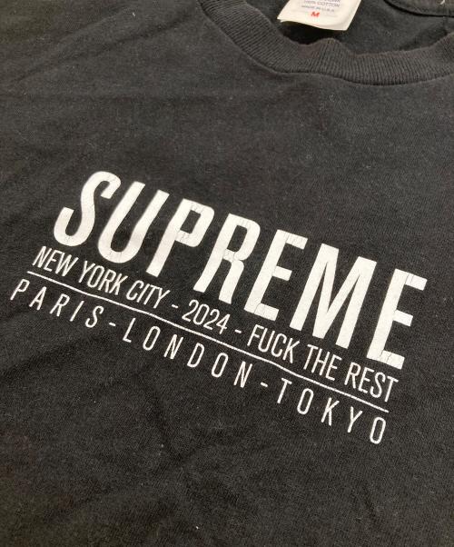 SUPREME（シュプリーム）Supreme (シュプリーム) PARIS TEE ブラック サイズ:Mの古着・服飾アイテム
