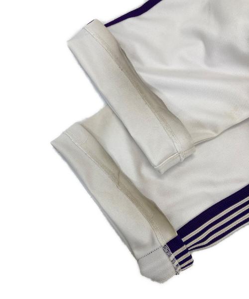 Needles（ニードルズ）Needles (ニードルズ) Track Pant Poly Smooth ホワイト サイズ:Lの古着・服飾アイテム