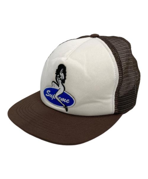 SUPREME（シュプリーム）SUPREME (シュプリーム) Pin Up Mesh Back 5-Panel ブラウンの古着・服飾アイテム