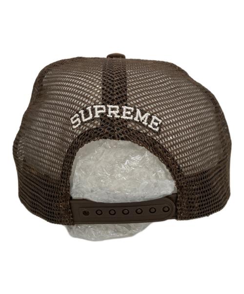 SUPREME（シュプリーム）SUPREME (シュプリーム) Pin Up Mesh Back 5-Panel ブラウンの古着・服飾アイテム