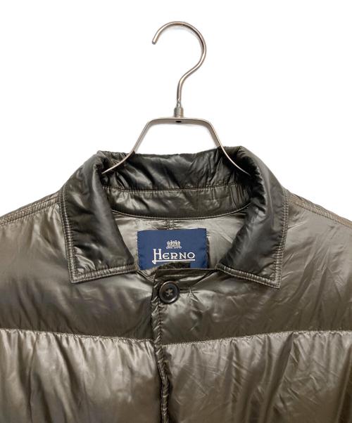 HERNO（ヘルノ）HERNO (ヘルノ) ダウンジャケット カーキ サイズ:48の古着・服飾アイテム