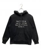 SUPREMEシュプリーム）の古着「They Fuck You Up Hooded Sweatshirt」｜ブラック