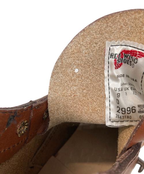 RED WING（レッドウィング）RED WING (レッドウィング) 2996 Lineman Boot レッド サイズ:US9Dの古着・服飾アイテム