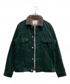 sacaiサカイ）の古着「CORDUROY ZIP BLOUSON」｜オリーブ