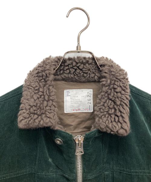 sacai（サカイ）sacai (サカイ) CORDUROY ZIP BLOUSON オリーブ サイズ:2の古着・服飾アイテム