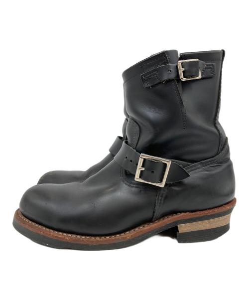 RED WING（レッドウィング）RED WING (レッドウィング) エンジニアブーツ ブラック サイズ:27の古着・服飾アイテム