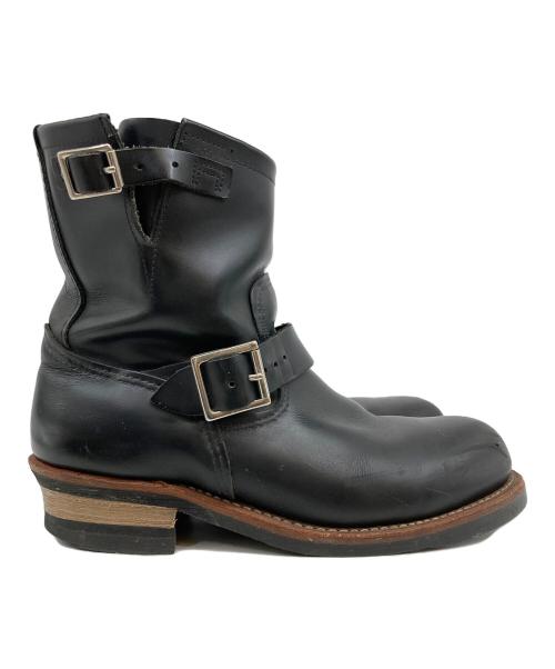 RED WING（レッドウィング）RED WING (レッドウィング) エンジニアブーツ ブラック サイズ:27の古着・服飾アイテム