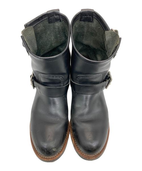 RED WING（レッドウィング）RED WING (レッドウィング) エンジニアブーツ ブラック サイズ:27の古着・服飾アイテム