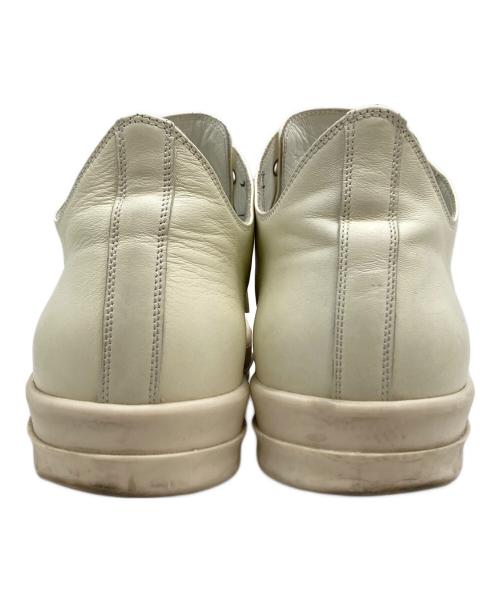 RICK OWENS（リックオウエンス）RICK OWENS (リックオウエンス) RAMONES LOW アイボリー サイズ:43の古着・服飾アイテム