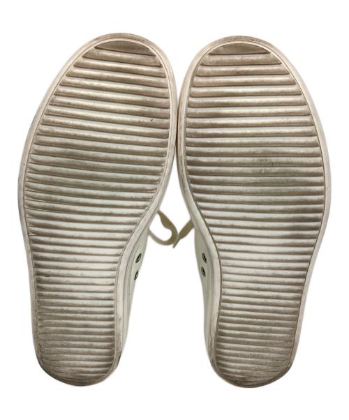RICK OWENS（リックオウエンス）RICK OWENS (リックオウエンス) RAMONES LOW アイボリー サイズ:43の古着・服飾アイテム