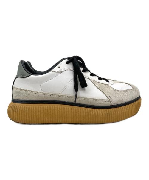 Onitsuka Tiger（オニツカタイガー）Onitsuka Tiger (オニツカタイガー) ローカットスニーカー ホワイト サイズ:26.5の古着・服飾アイテム