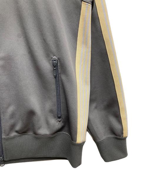 Needles（ニードルズ）Needles (ニードルズ) Side Line Logo Track Jacket イエロー×グレー サイズ:Lの古着・服飾アイテム